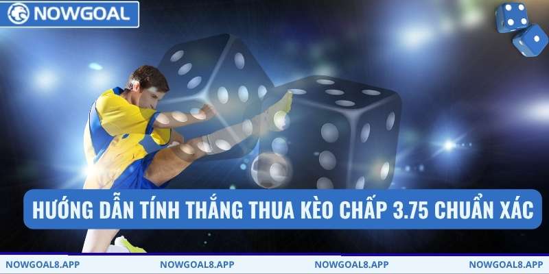 Hướng dẫn tính thắng thua kèo chấp 3.75 chuẩn xác